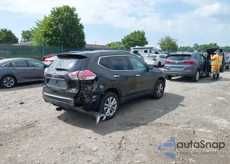 2015 Nissan Rogue Sv из США, поврежденный, VIN 5N1AT2MV3FC870194